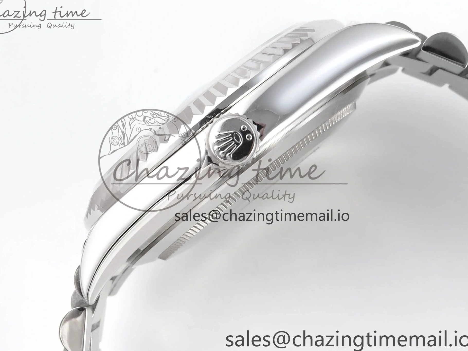 0113 Tailored Day Date 40 SS 228239 KF 1:1 Best Edition Green Roman Dial on President Bracelet VR3255 (Gain Weight) 826